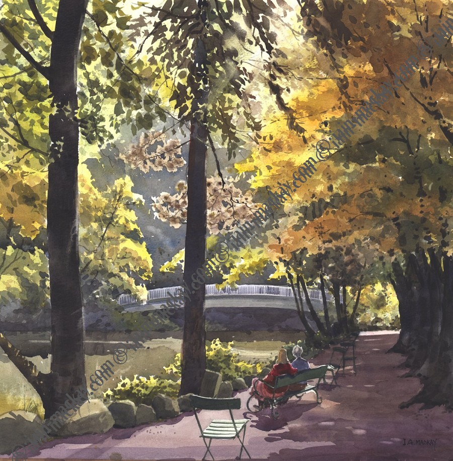 Derwent Gardens Matlock Bath - Iain McKay